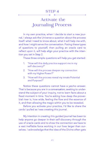 The Oracle Card Journal