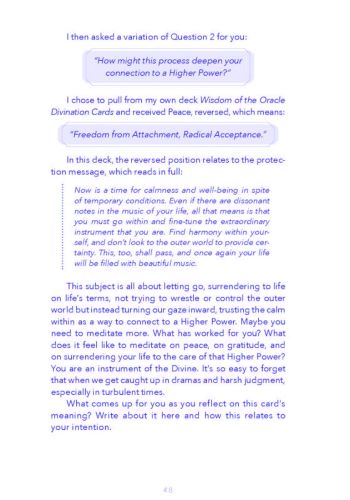 The Oracle Card Journal